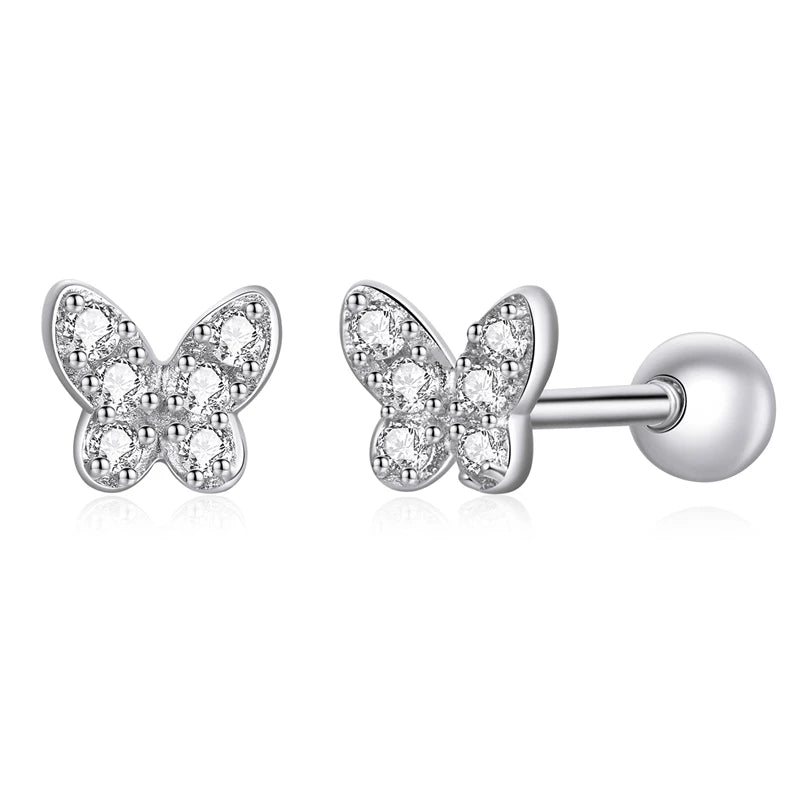 Cute Butterfly Stud Earrings