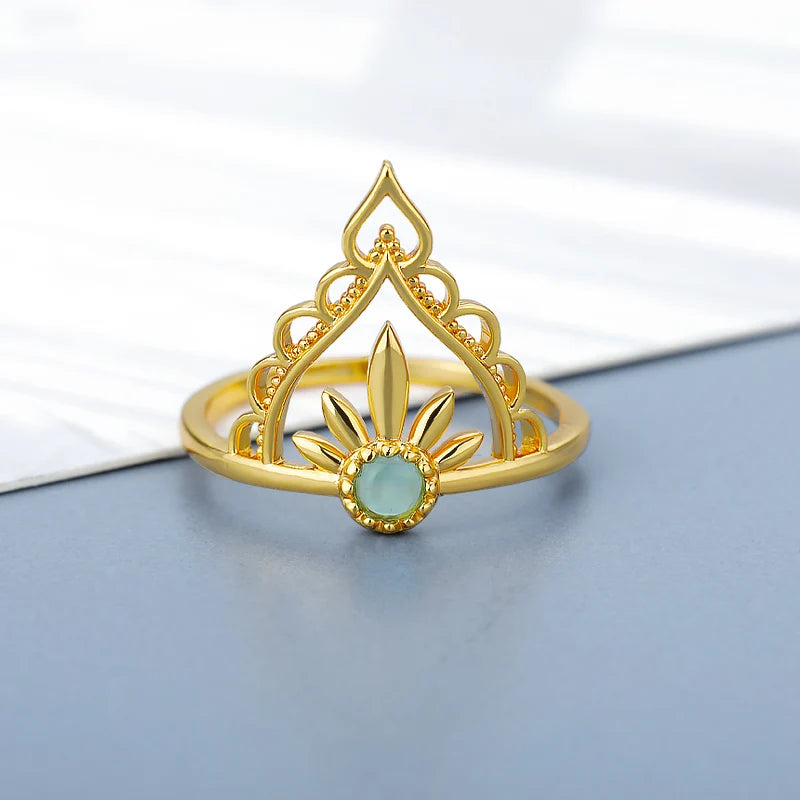 Delicate Crown Rings For Women