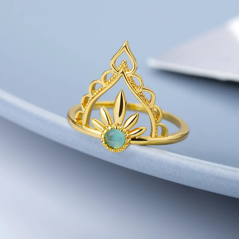 Delicate Crown Rings For Women