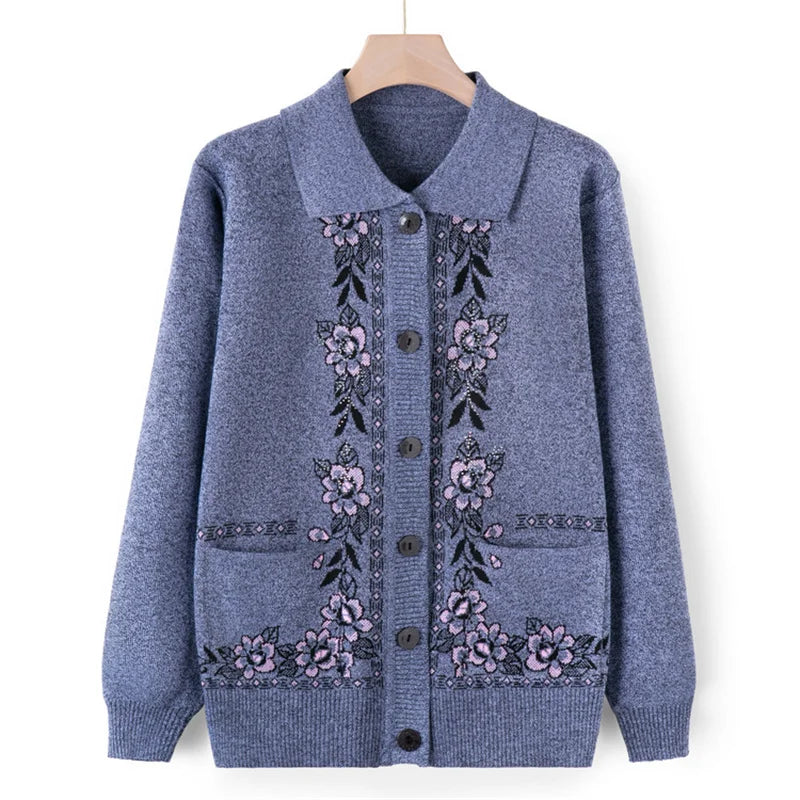 Woolen Coat Lapel Collar Women Spring Autumn