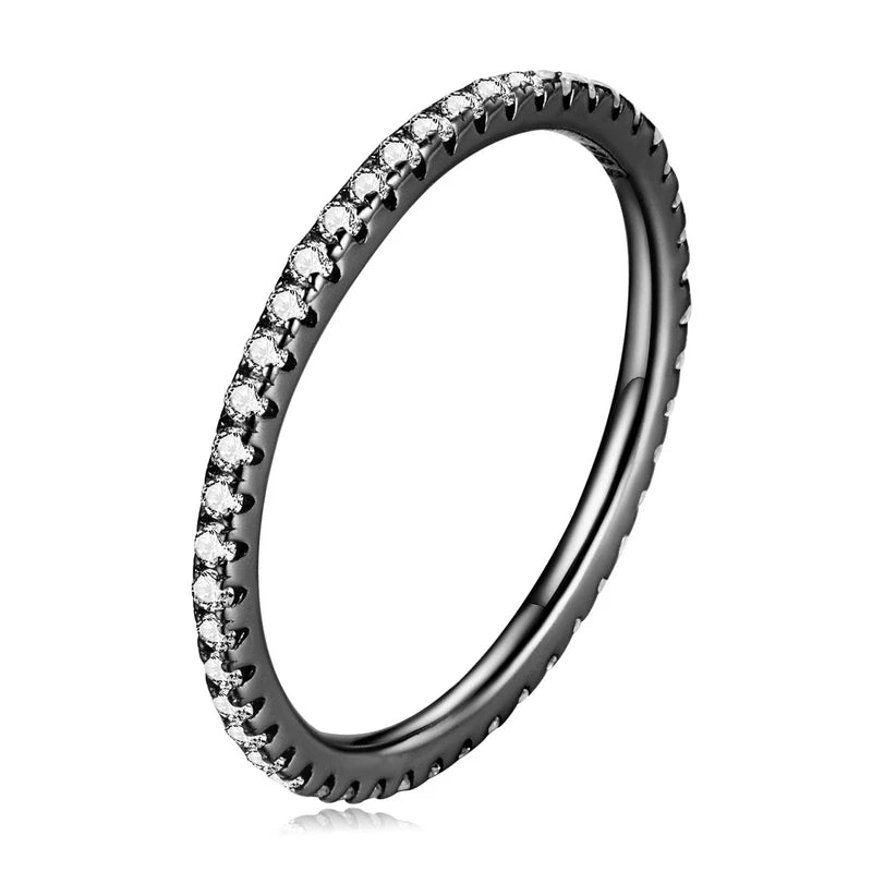 CZ Simulated Diamond Stackable Ring