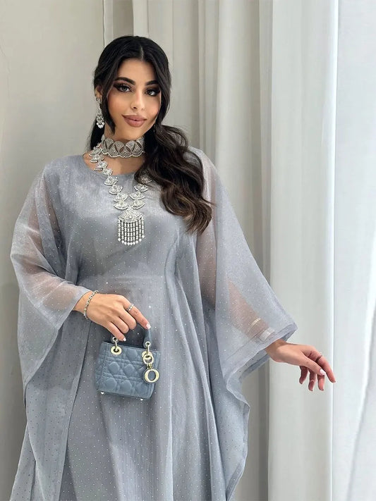 جلابية ناعمة بتطريز ناعم ولمسة فخامة عصرية