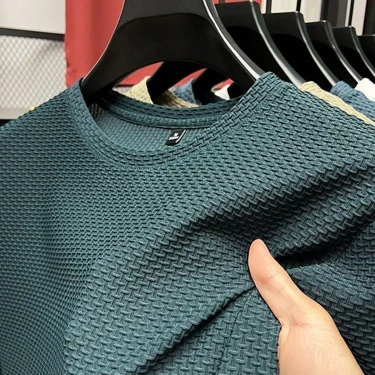 2025 New High End Mesh Hollowed Out Ice Silk