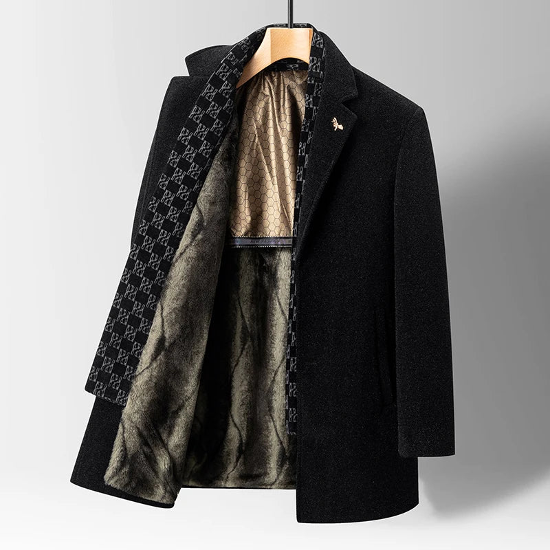 Business Casual Wool Coat