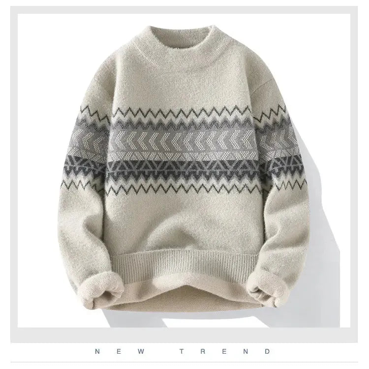 Men's wool pullovers