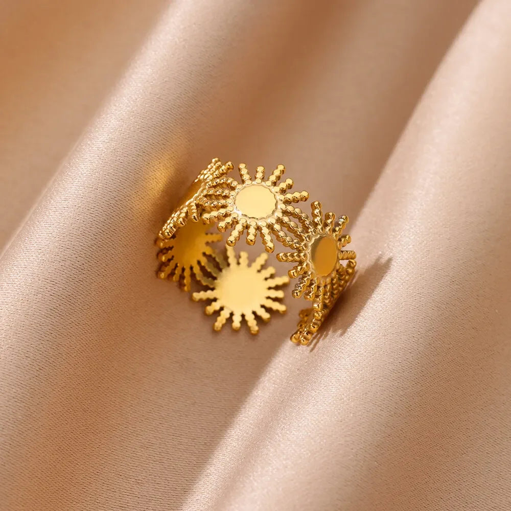 Starfish Turtle Golden Charm Jewelry