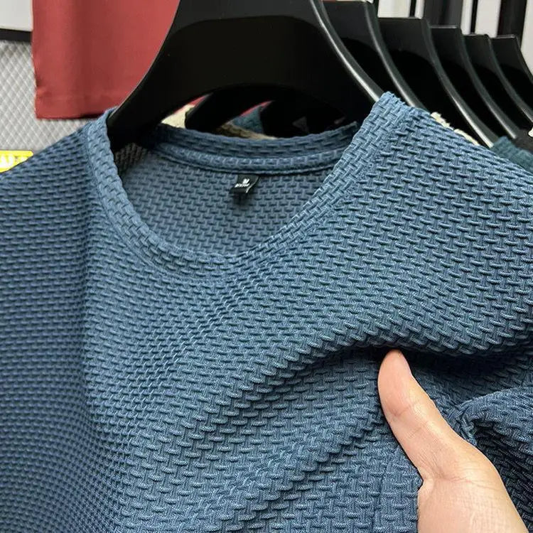 2025 New High End Mesh Hollowed Out Ice Silk