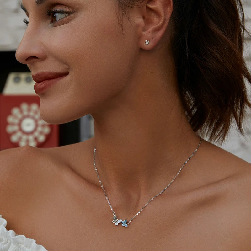 Cute Butterfly Stud Earrings