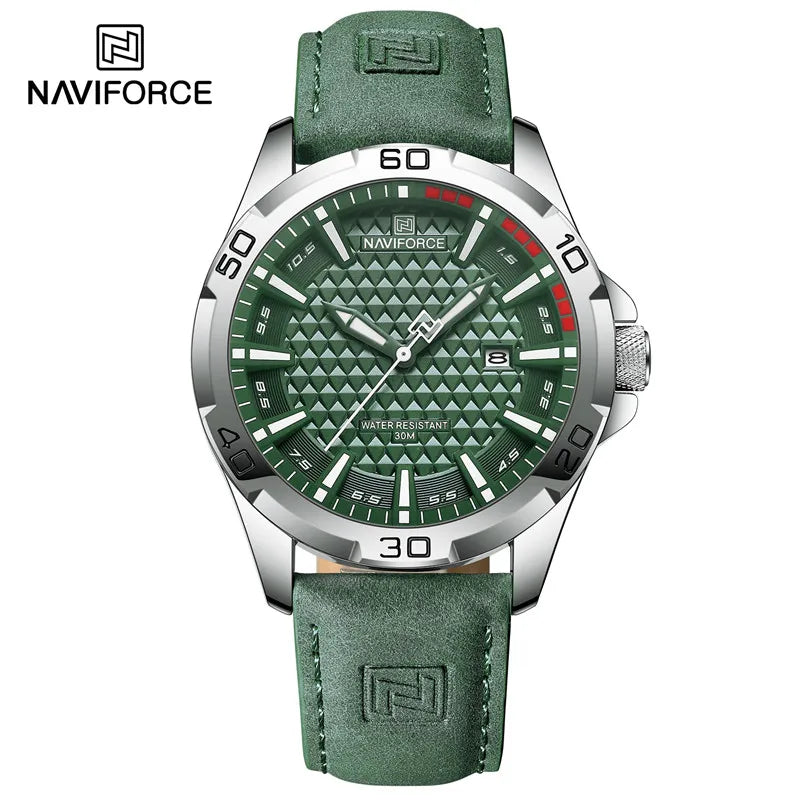 Naviforce Men's Sophisticated Blue Chronograph Watch
