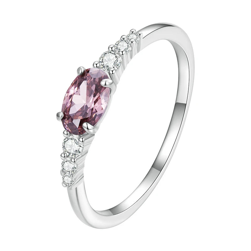 Simple Gemstone Ring