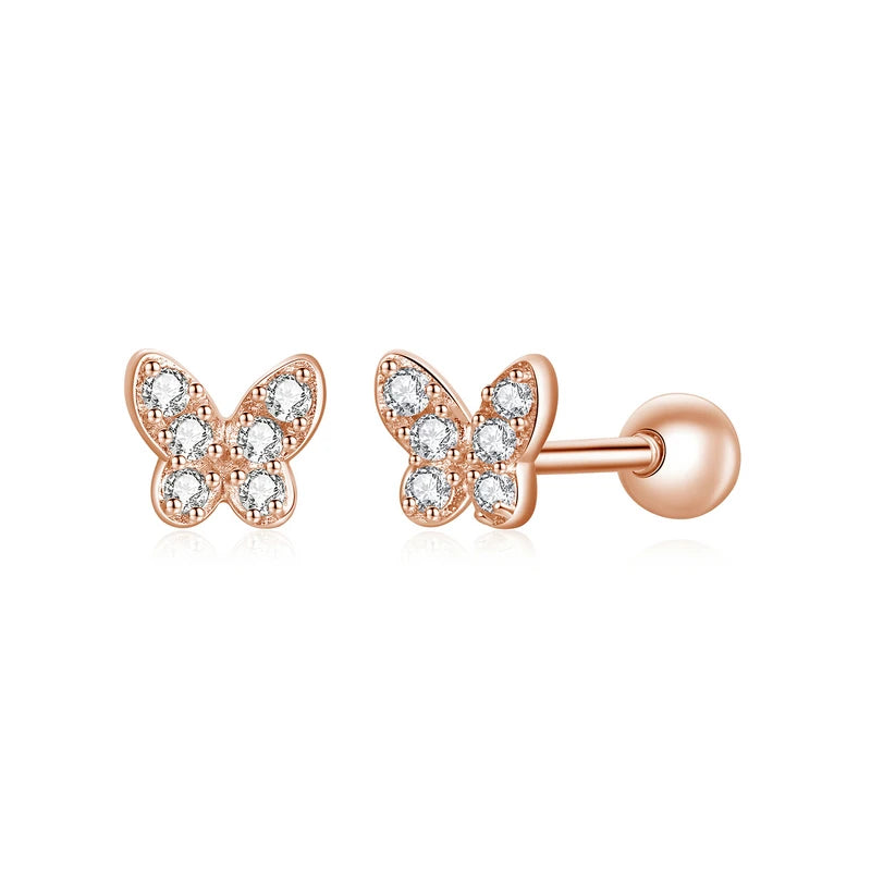 Cute Butterfly Stud Earrings