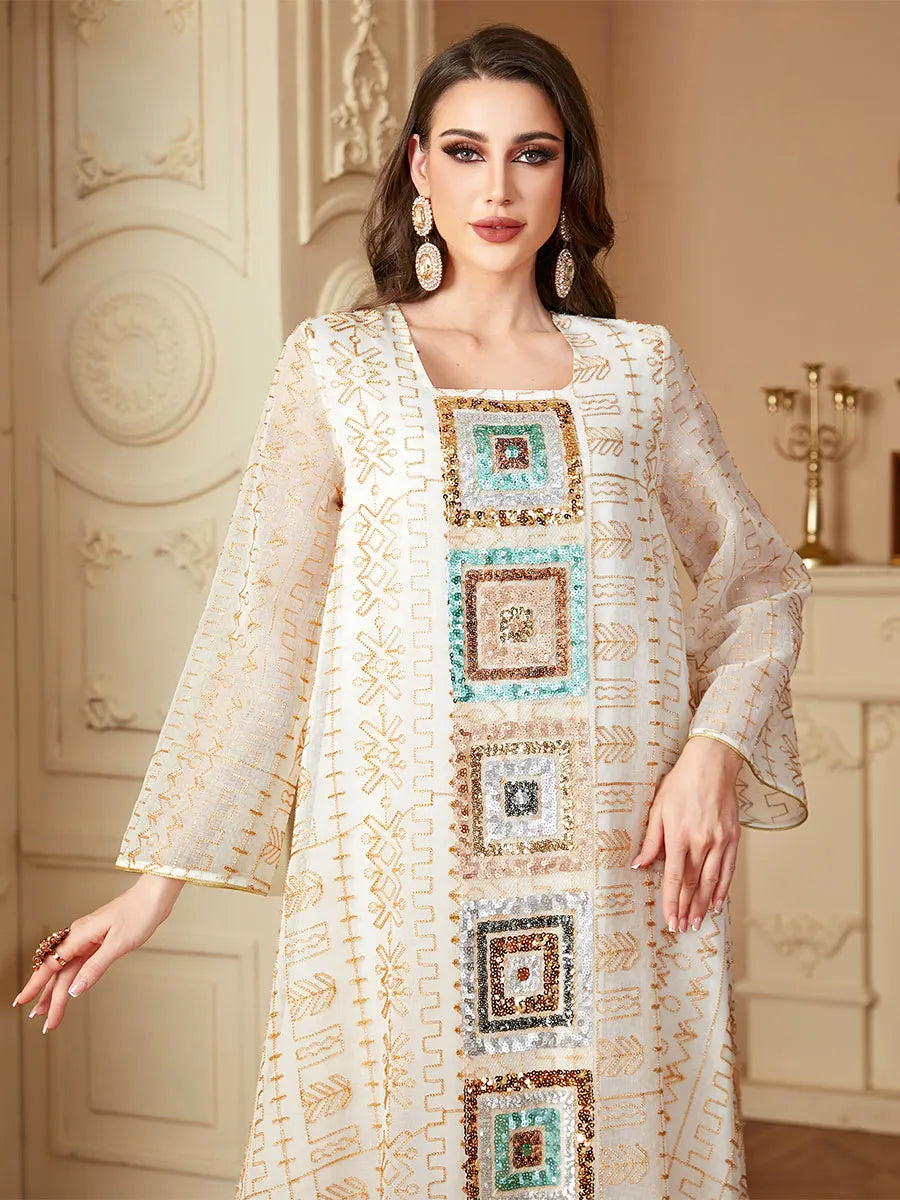 جلابية مغربية تحمل التراث العراقي عصري