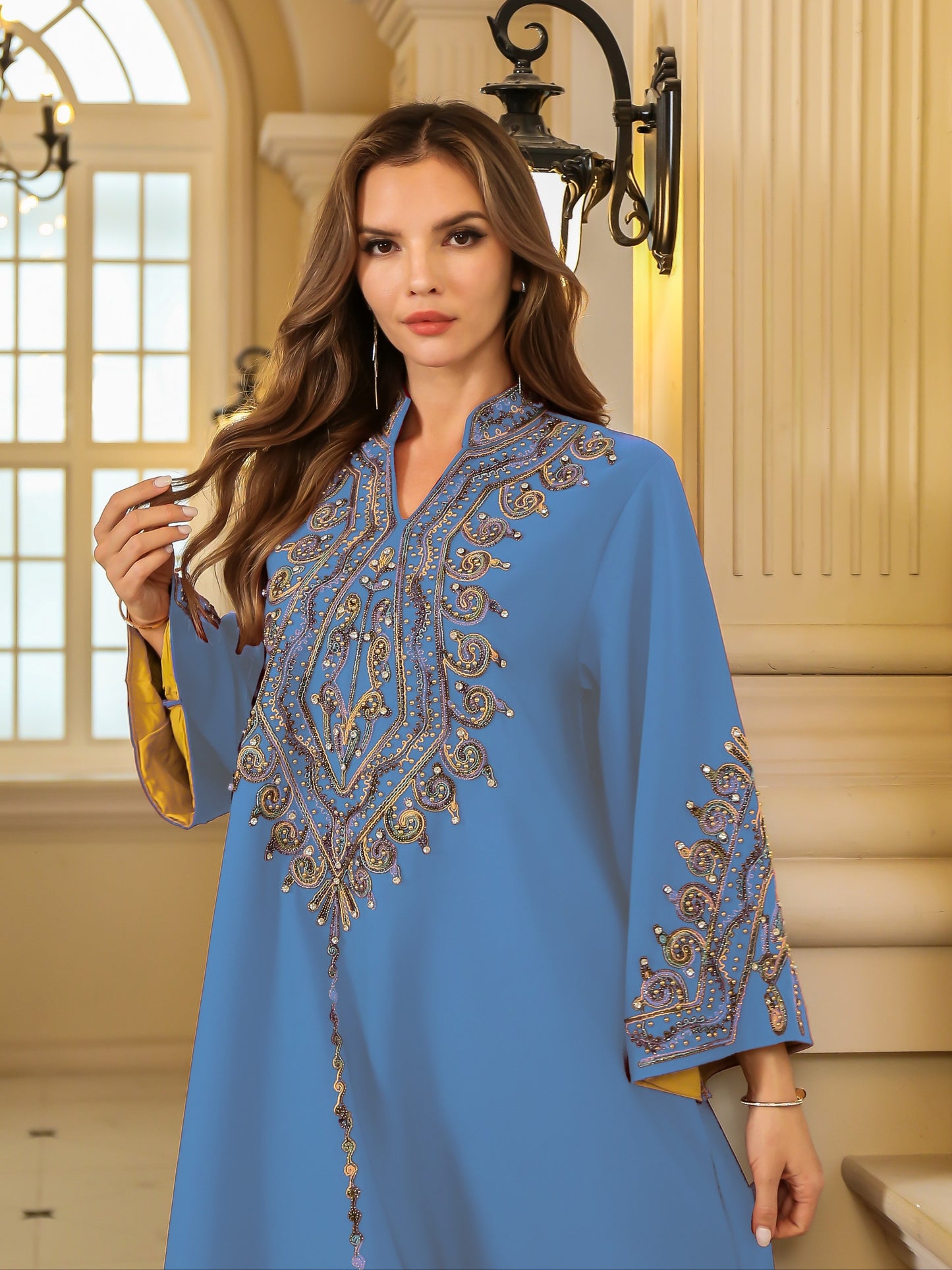 جلابية أناقة ملكية