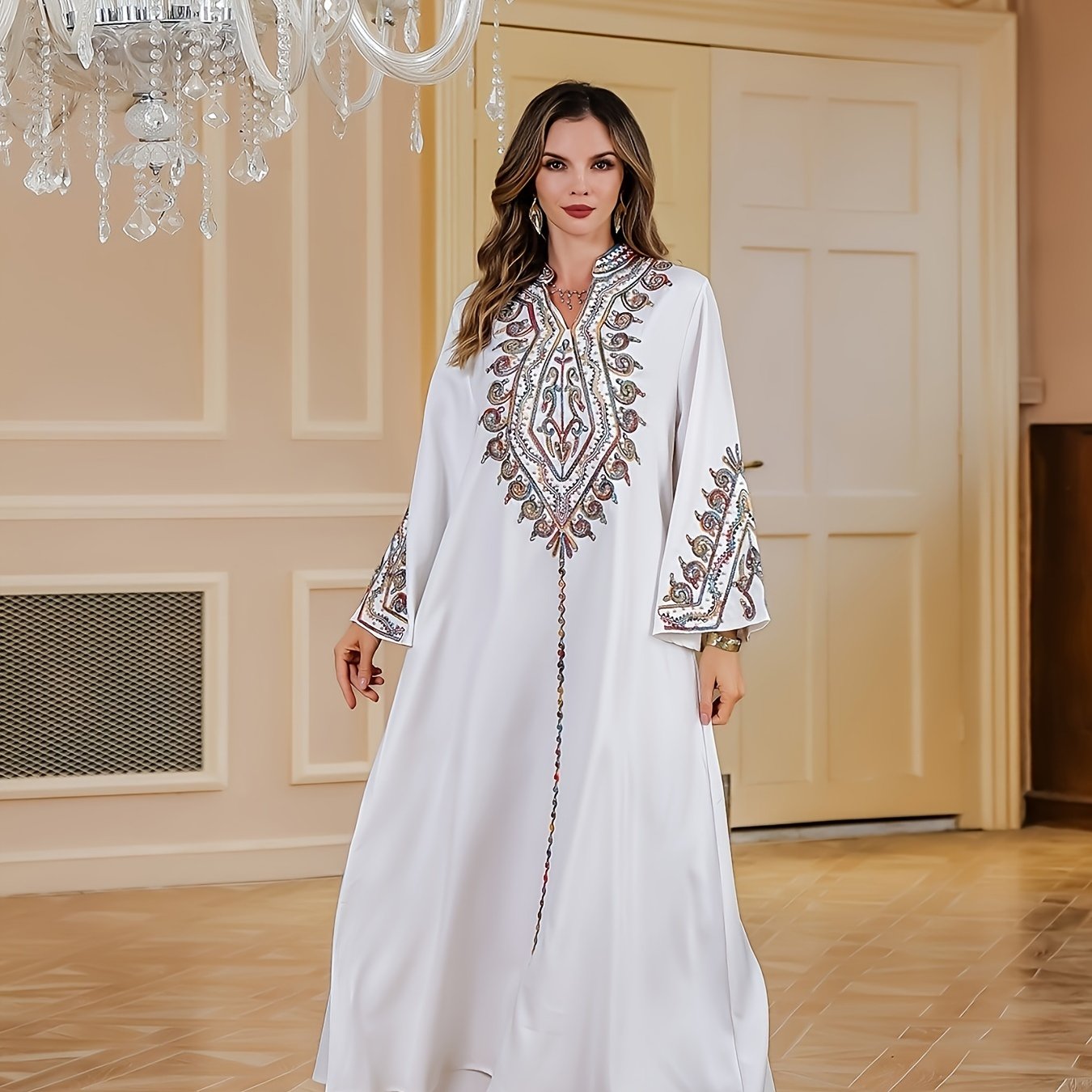 جلابية أناقة ملكية