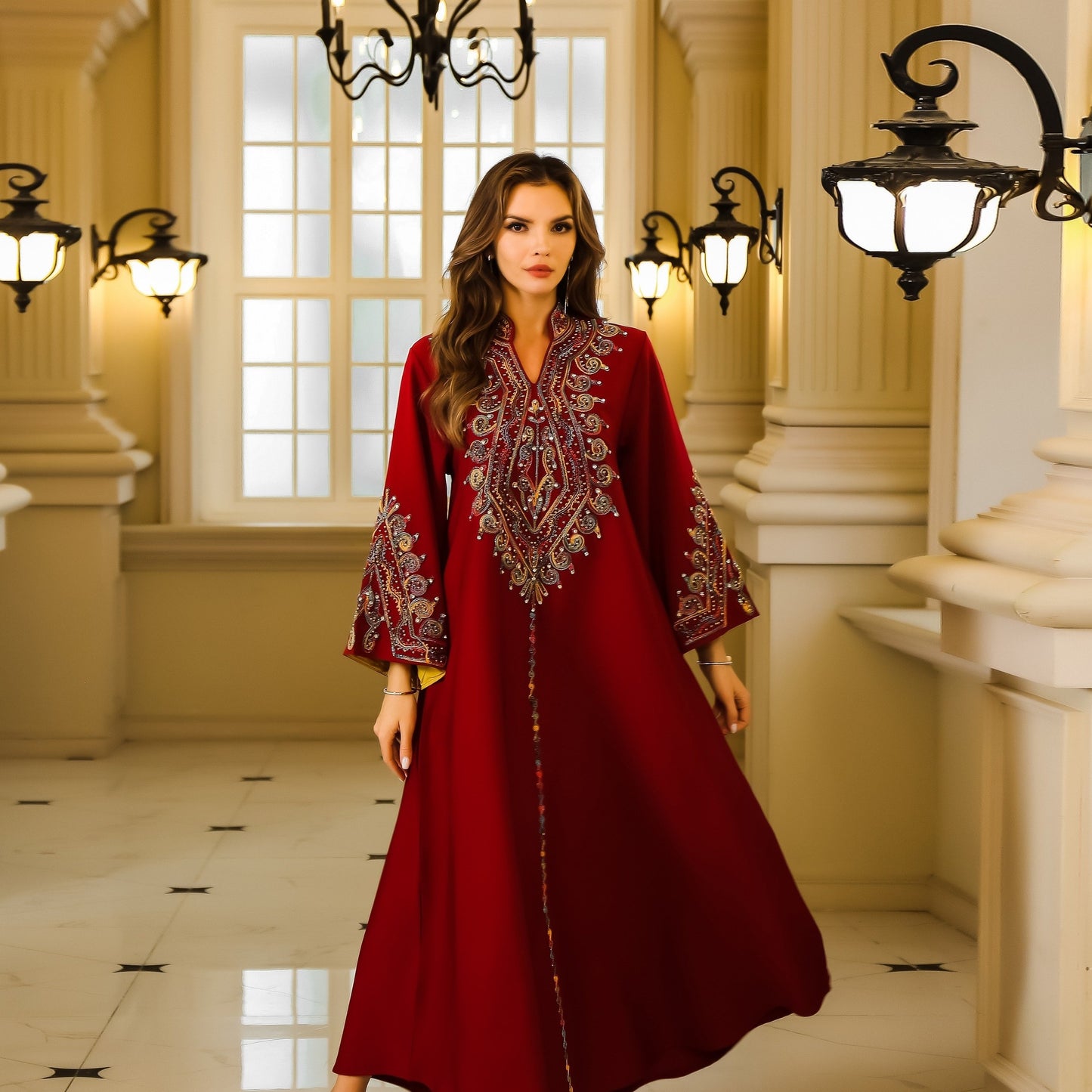 جلابية أناقة ملكية