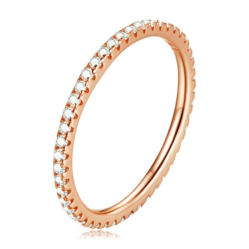 CZ Simulated Diamond Stackable Ring