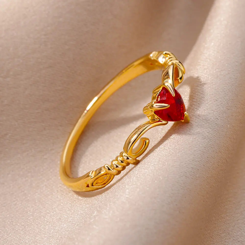 Heart Rings for Women