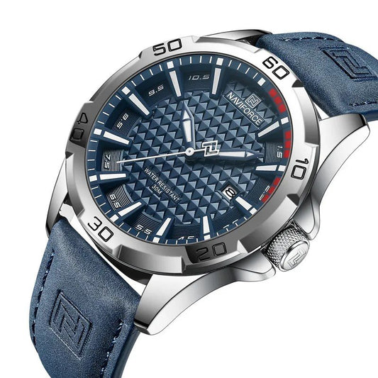 Naviforce Men's Sophisticated Blue Chronograph Watch