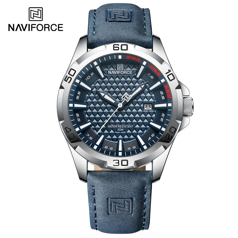 Naviforce Men's Sophisticated Blue Chronograph Watch