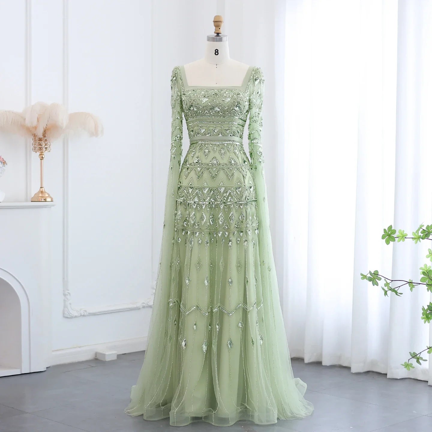 فستان الهيبة القرمزية