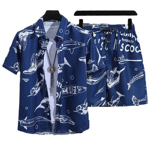 Men's Tropical Short Sleeve Shirt Sets