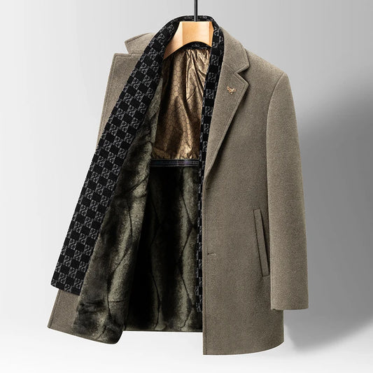 Business Casual Wool Coat