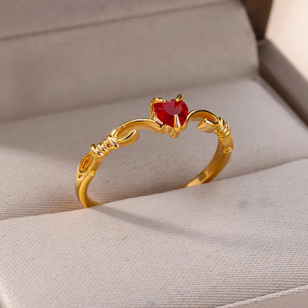 Heart Rings for Women