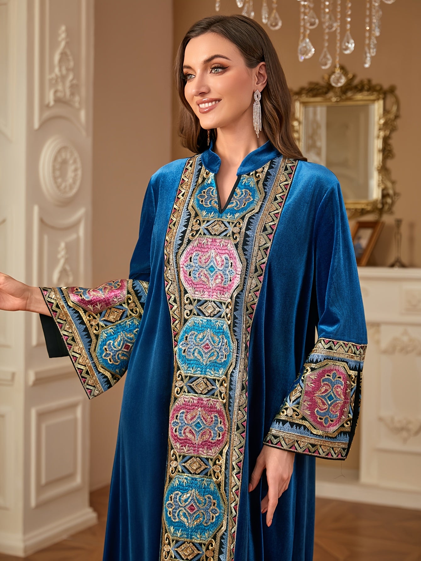 جلابية تراثية فاخرة