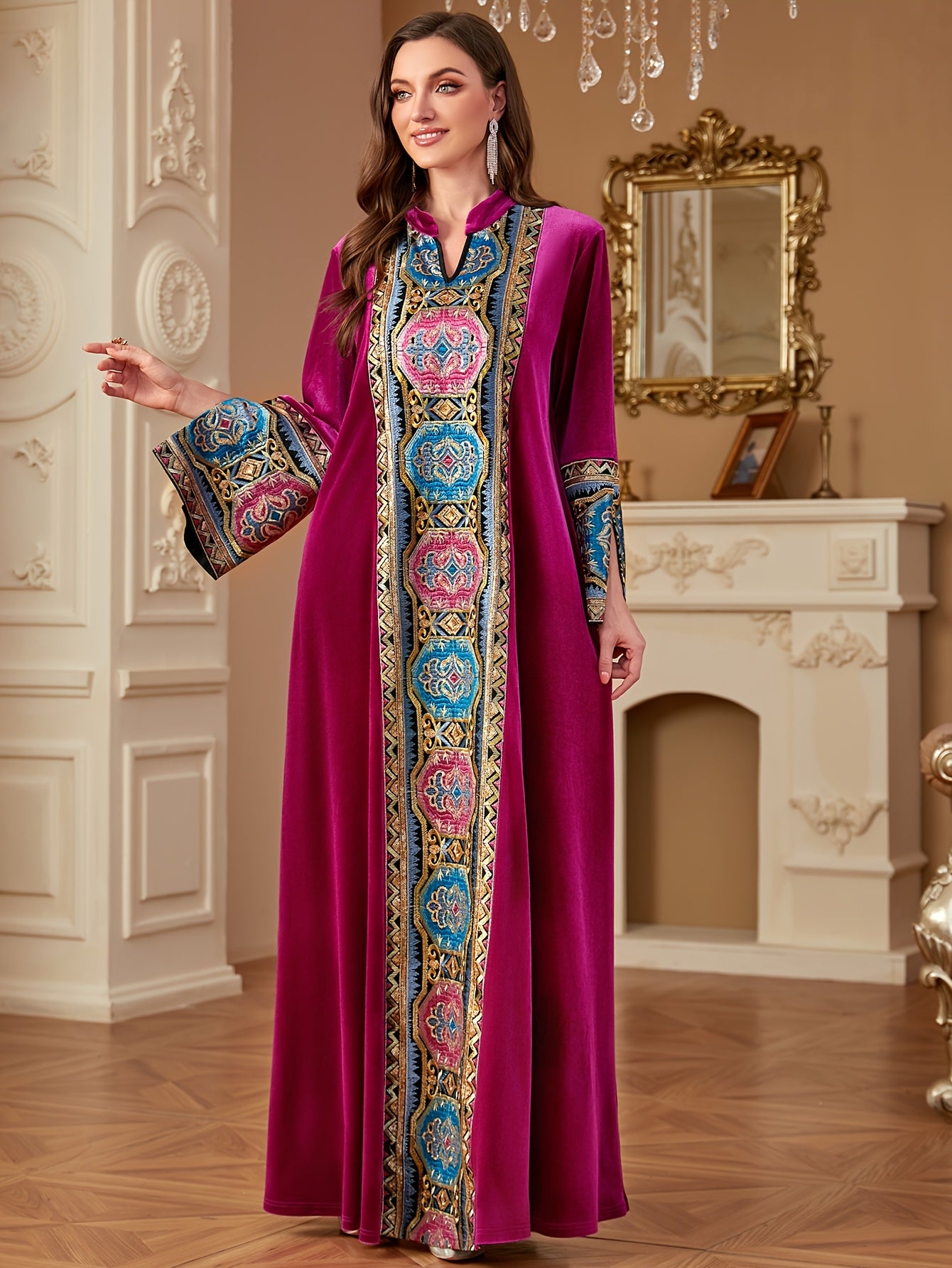 جلابية تراثية فاخرة